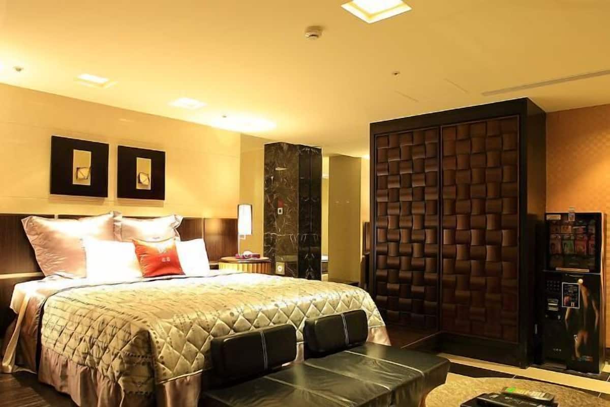 고급 침구, 미니바, 무료 WiFi, 침대 시트