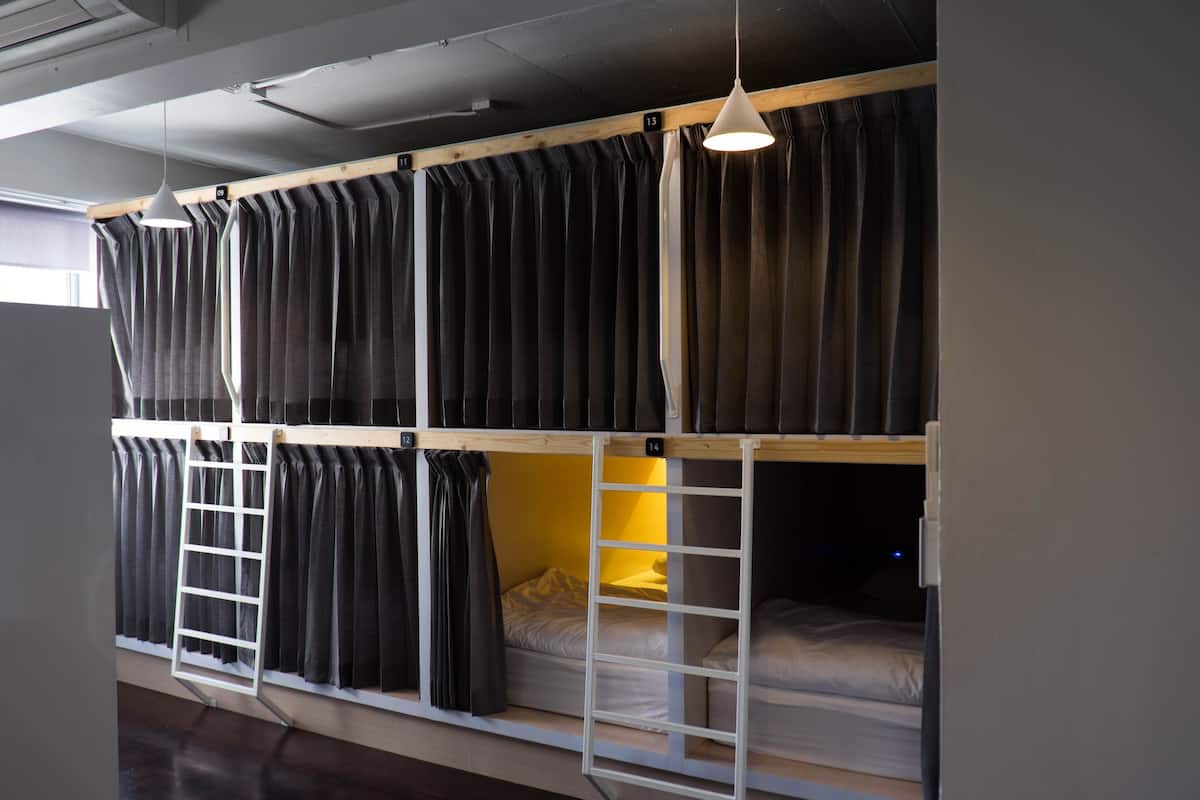 Capsule 16 Beds | Gratis wi-fi och sängkläder