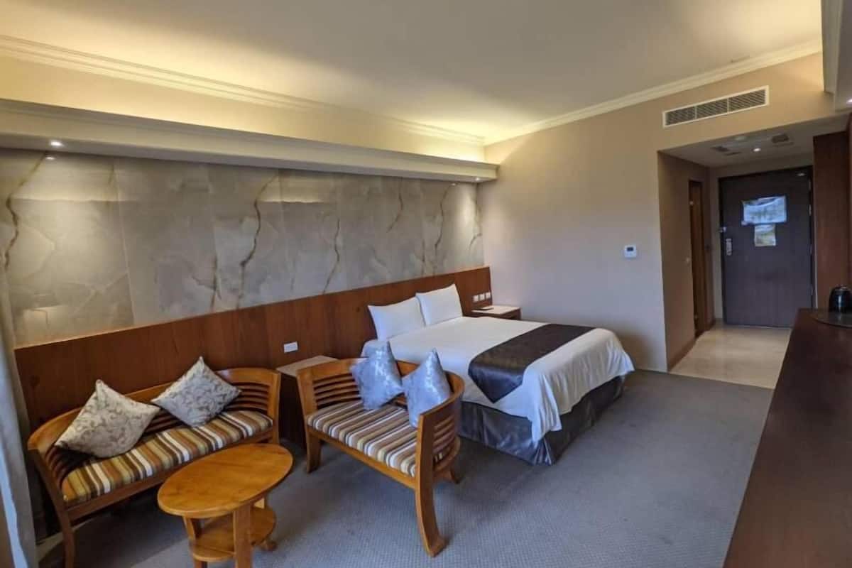 Premium bedding, down comforters, blackout drapes, free WiFi