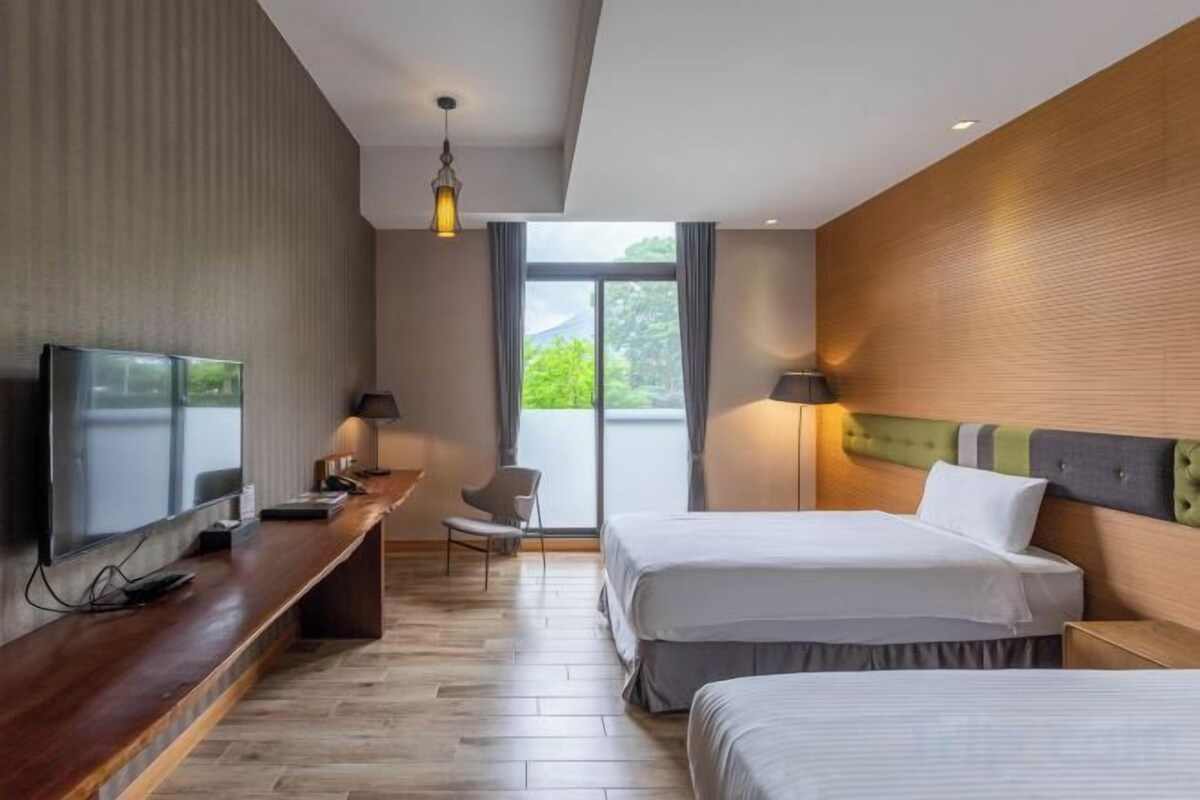 Luxe beddengoed, donsdekens, verduisterende gordijnen, gratis wifi