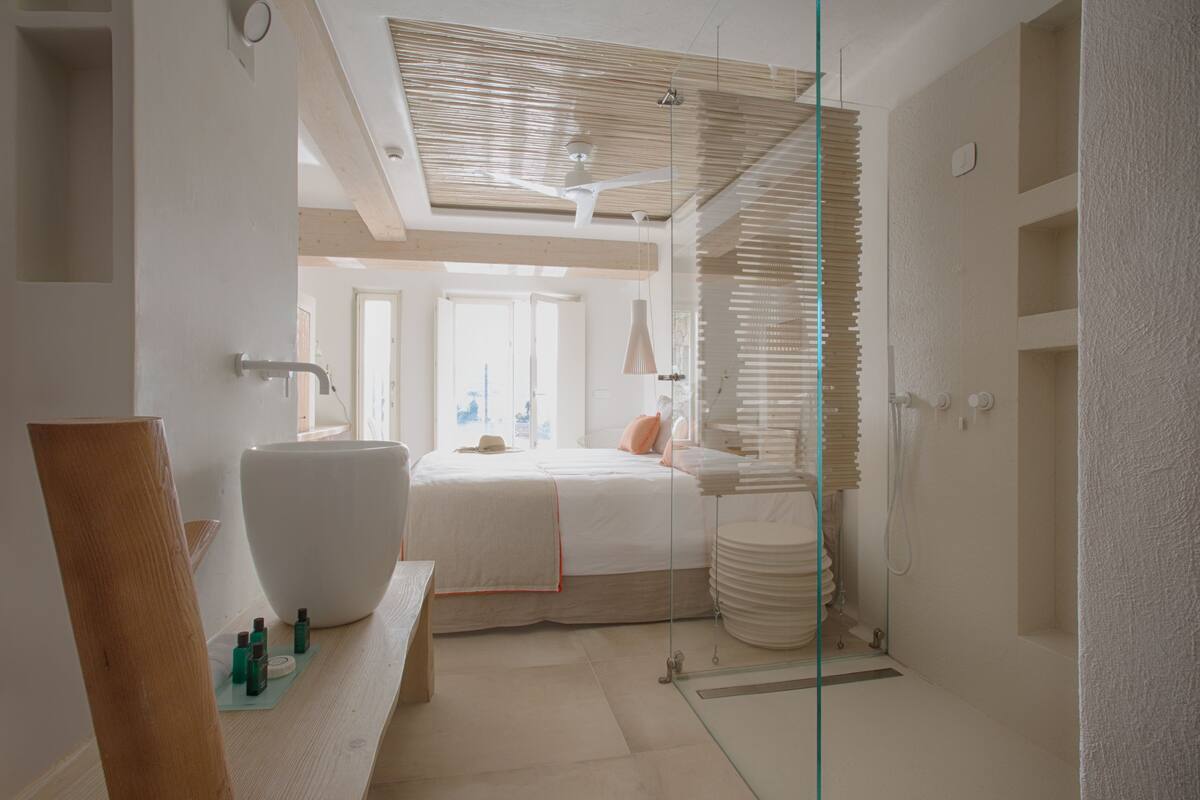 deluxe room (plunge pool) | bathroom shower