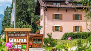 Fassade der Unterkunft