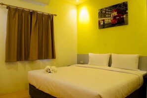 Basic Room, 1 Katil Kelamin (Double) atau 2 Katil Bujang (Single) | Katil lipat simpan/tambahan, Wi-fi percuma 