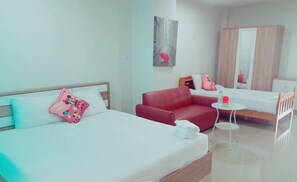 Family Room | Katil lipat simpan/tambahan, Wi-fi percuma 