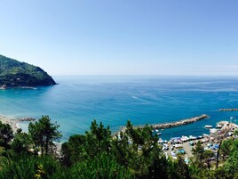 Playa privada en los alrededores, arena negra