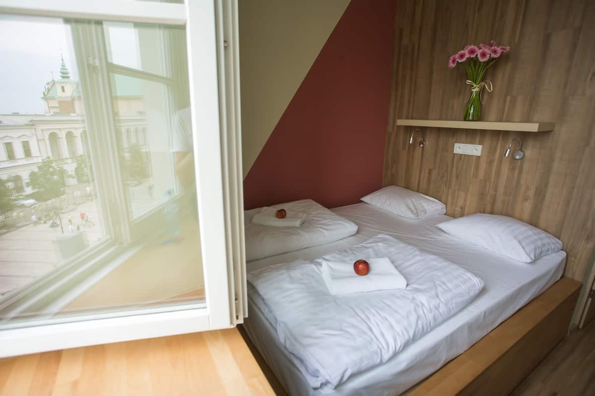 Double Room Ensuite | Phòng cách âm, truy cập Internet không dây miễn phí, bộ trải giường
