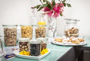 Frokostbuffé er inkludert hver dag