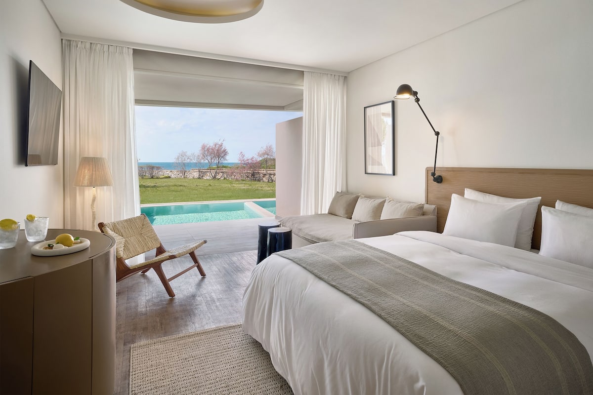 Executive-Zimmer | Hochwertige Bettwaren, Zimmersafe, Schreibtisch, schallisolierte Zimmer