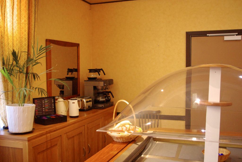 daily buffet breakfast (eur 8 per person)