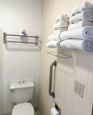 Free toiletries, hair dryer, towels - The Davenport Motel (Davenport)
