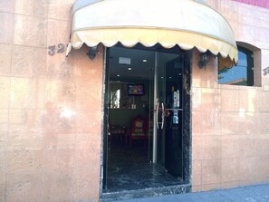 Entrada de la propiedad