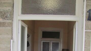 Entrada de la propiedad