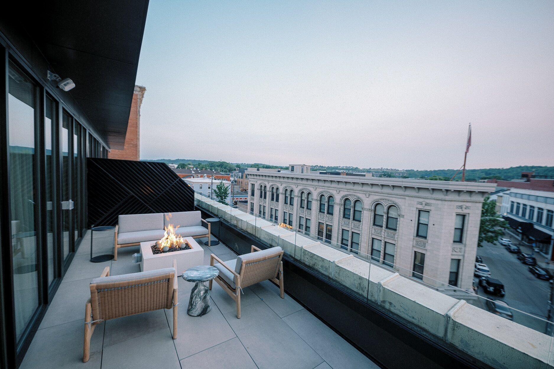 luxury penthouse, 2 bedrooms, terrace | terrace/patio