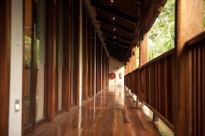 Vista des de l'allotjament