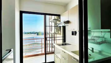 Phòng Suite dành cho gia đình, 2 phòng ngủ | Bếp riêng | Bếp nấu