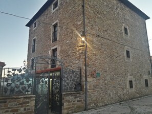 Majoituspaikan julkisivu