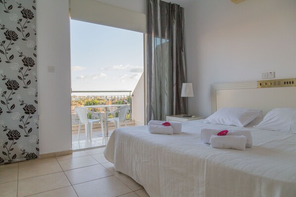 Appartement, 1 slaapkamer, balkon | Uitzicht vanaf balkon