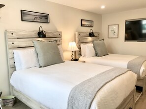 Chambre Deluxe, 2 lits doubles, rez-de-chaussée