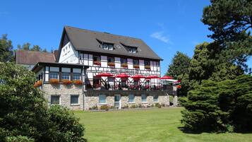 Façade de l’hébergement