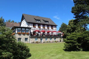 Façade de l’hébergement