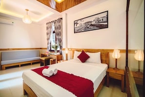 Deluxe Double Room | View from room - Riverside Plum Garden Homestay (Da Nang)