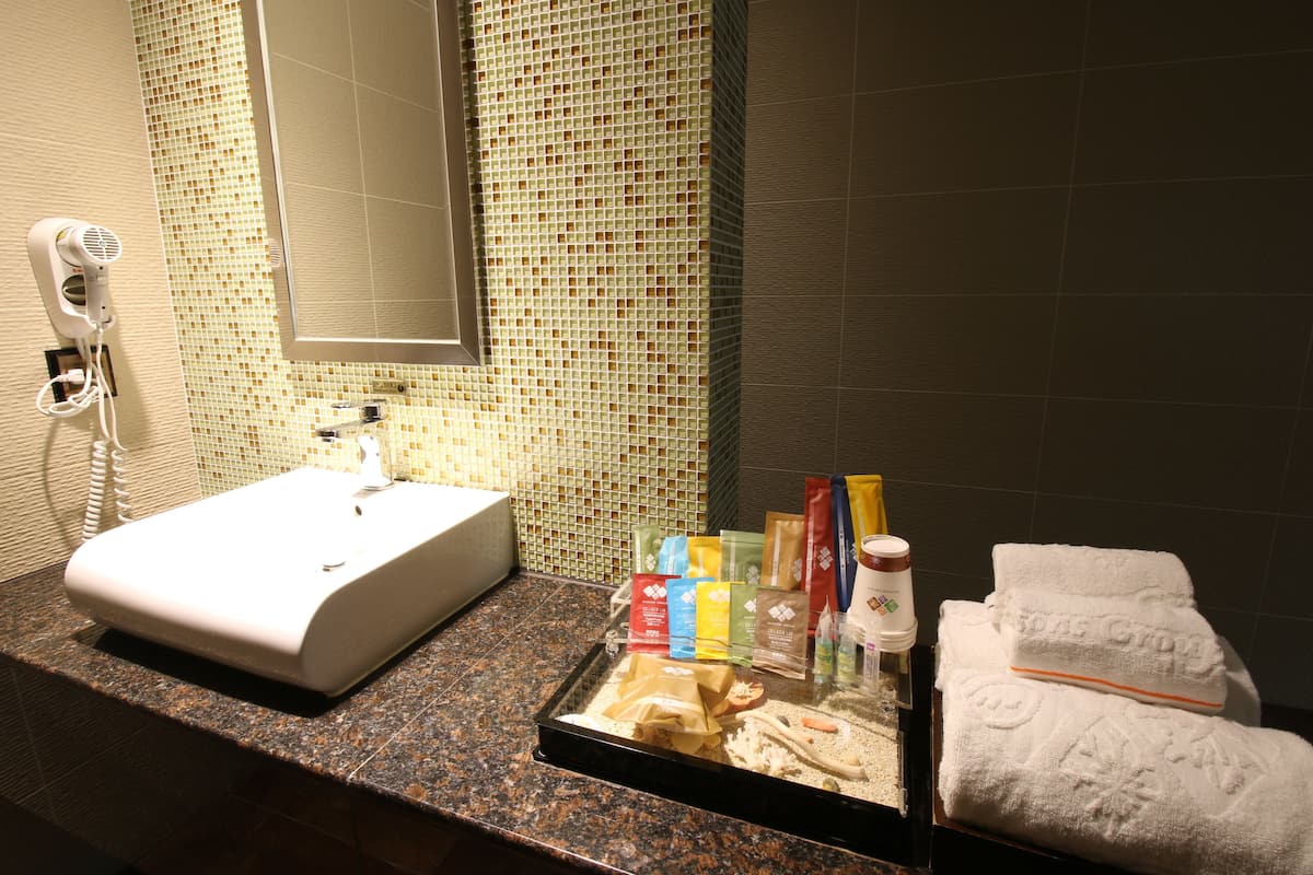 exclusive double room | free minibar items, desk, free wifi, bed sheets