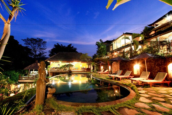 Indoor pool, outdoor pool - Abian Ayu Villa (Sidemen)