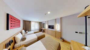 스탠다드 트리플룸 | 미니바, 객실 내 금고, 책상, 방음 설비