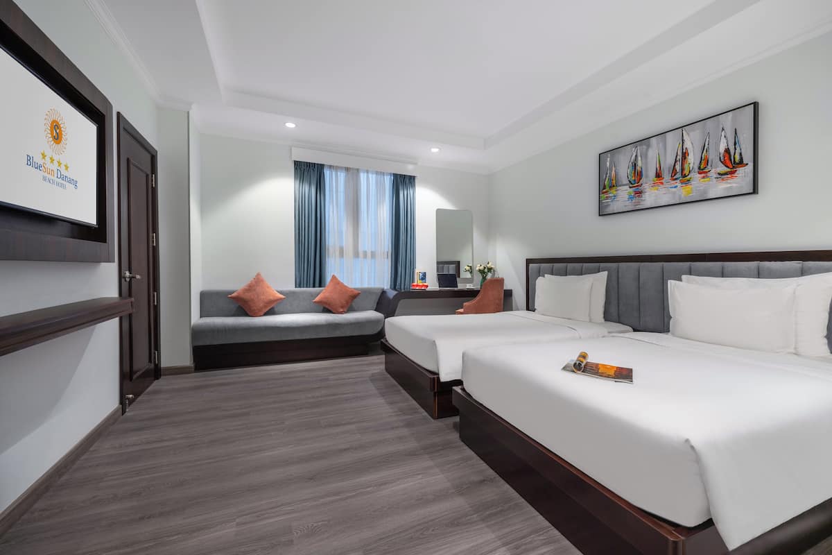 1 habitación, minibar, caja de seguridad en la habitación y escritorio