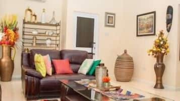 Sala de estar en el lobby