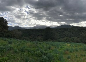 Utsikt fra overnattingsstedet