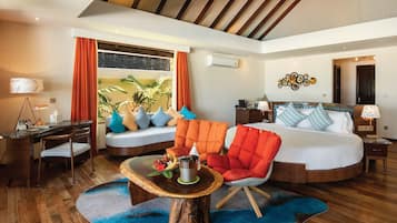 Kanifushi Residence | Premium bedding, memory foam beds, free minibar, in-room safe