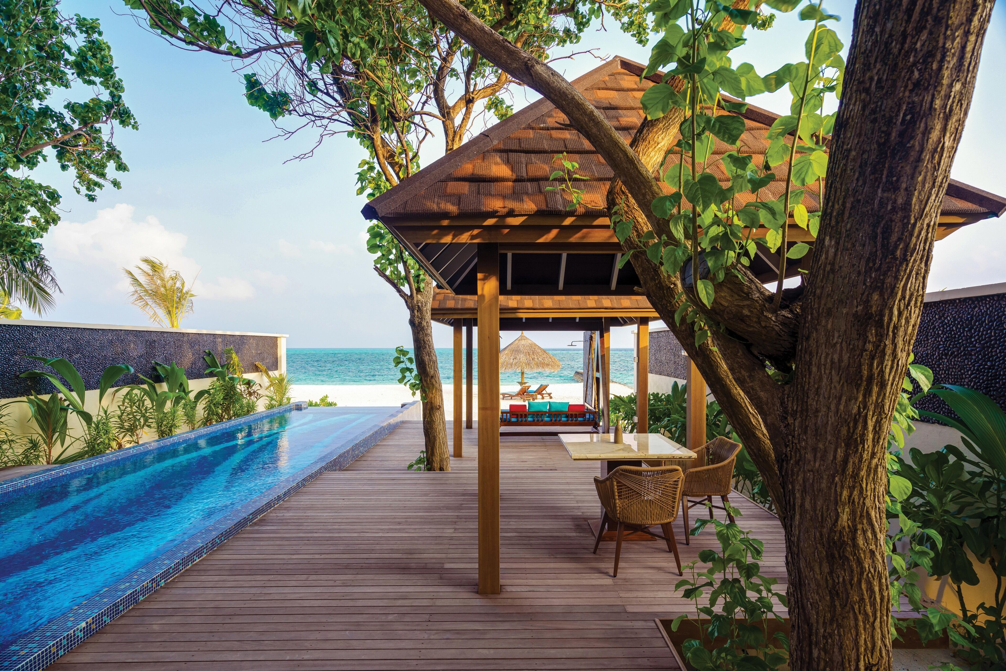 Kanifushi Grand Pool Villa | 露台