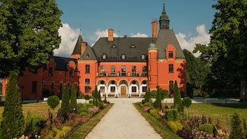 Overnatningsstedets indgangsparti