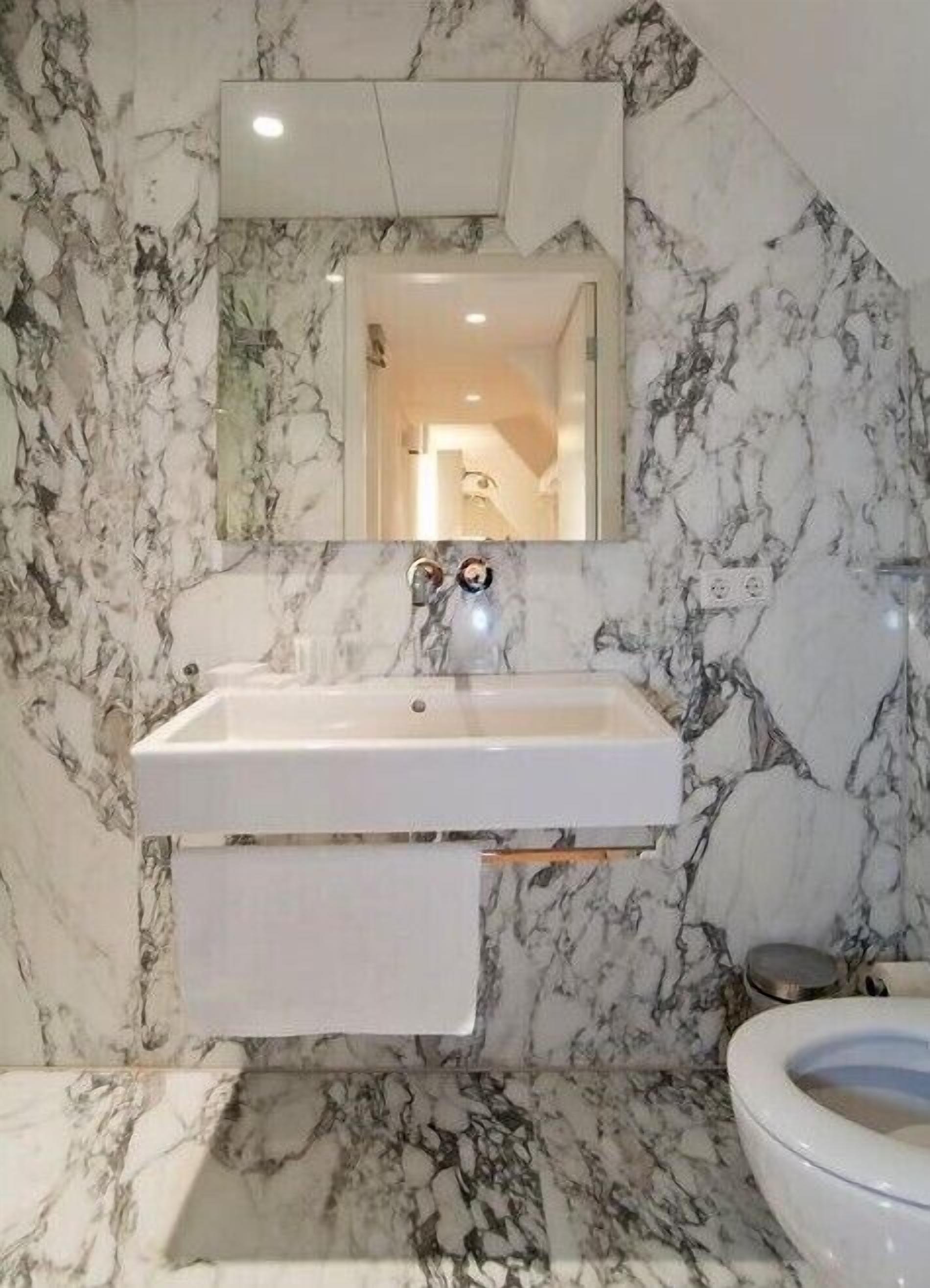 penthouse, city view | bathroom | free toiletries, hair dryer, towels