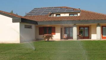 Facciata della struttura