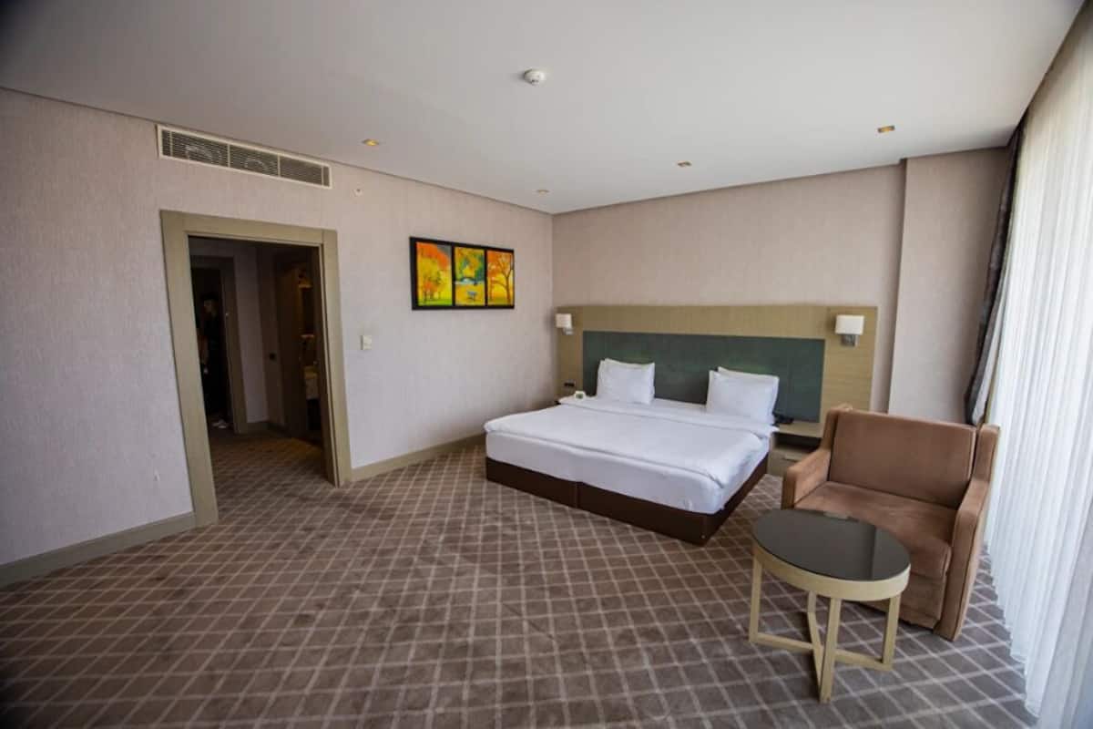 Camera Business con letto matrimoniale o 2 letti singoli | Biancheria da letto di alta qualità, minibar, cassaforte in camera