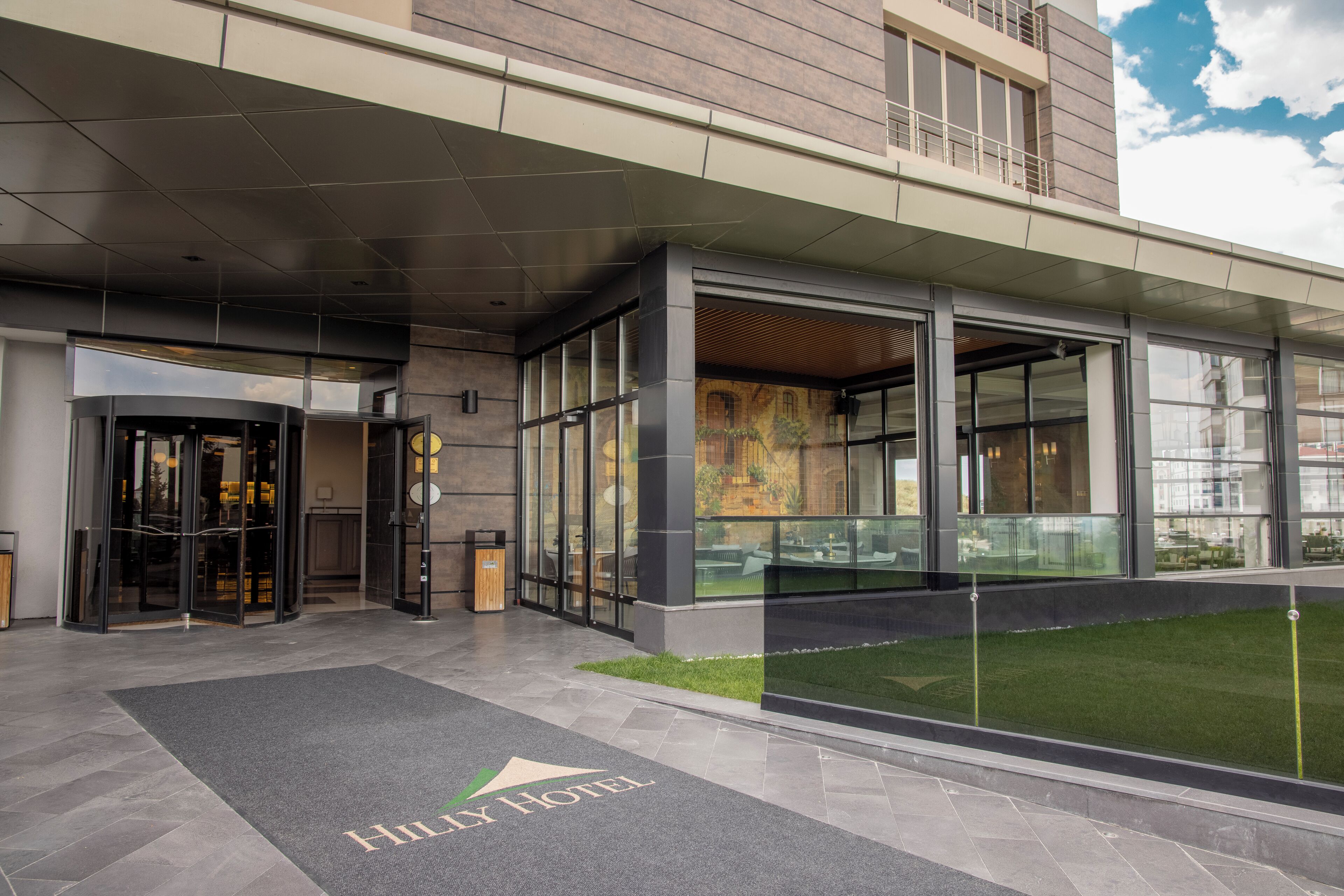 Façade de l’hébergement