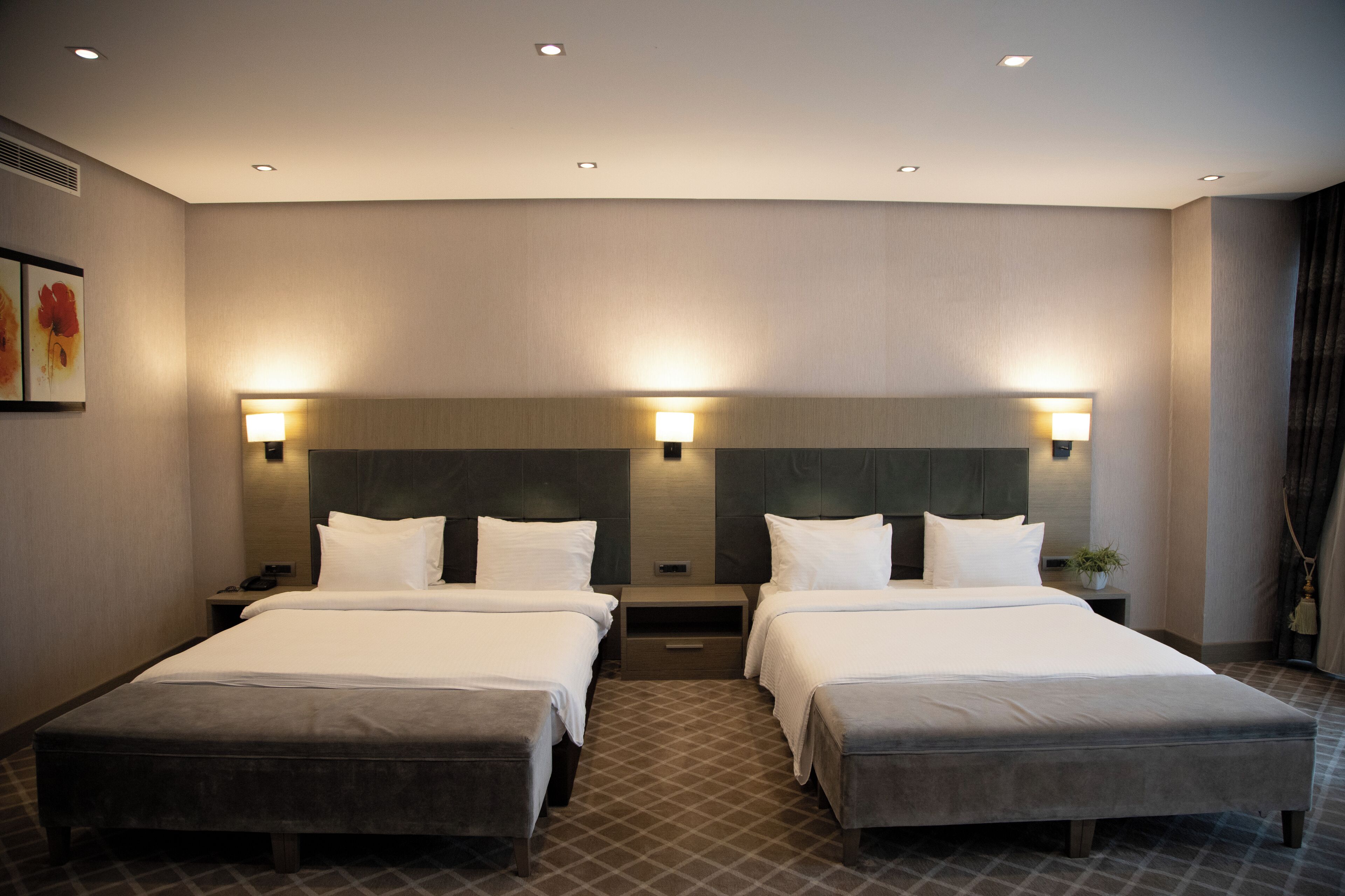 Familien-Doppel- oder -Zweibettzimmer