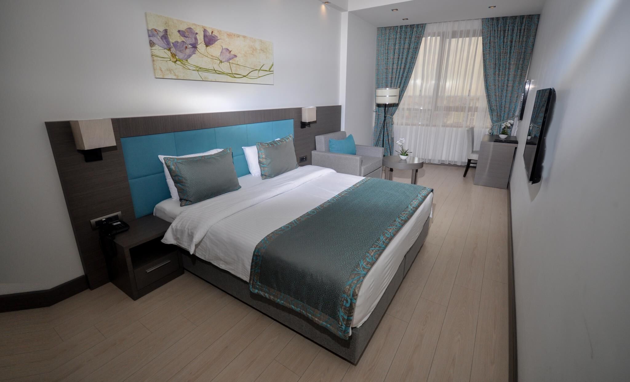 Literie de qualité supérieure, minibar, coffres-forts dans les chambres