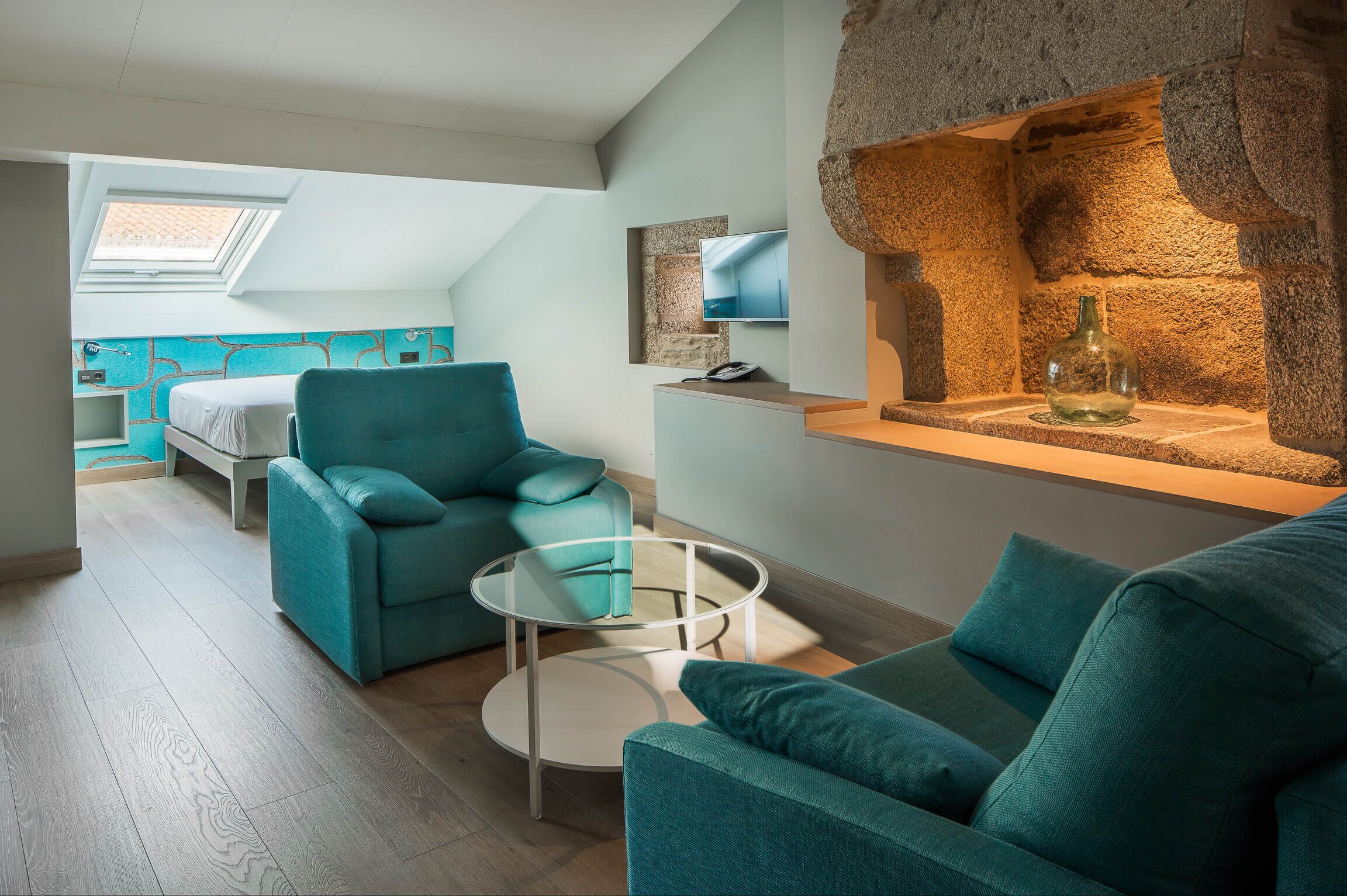 Familiekamer, 1 slaapkamer | Luxe beddengoed, een kluis op de kamer, een bureau, een laptopwerkplek