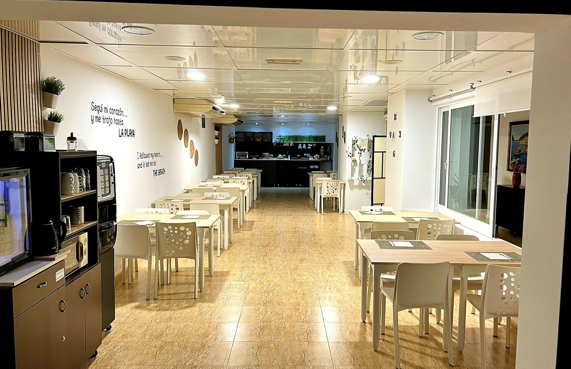 daily continental breakfast (eur 5.50 per person)