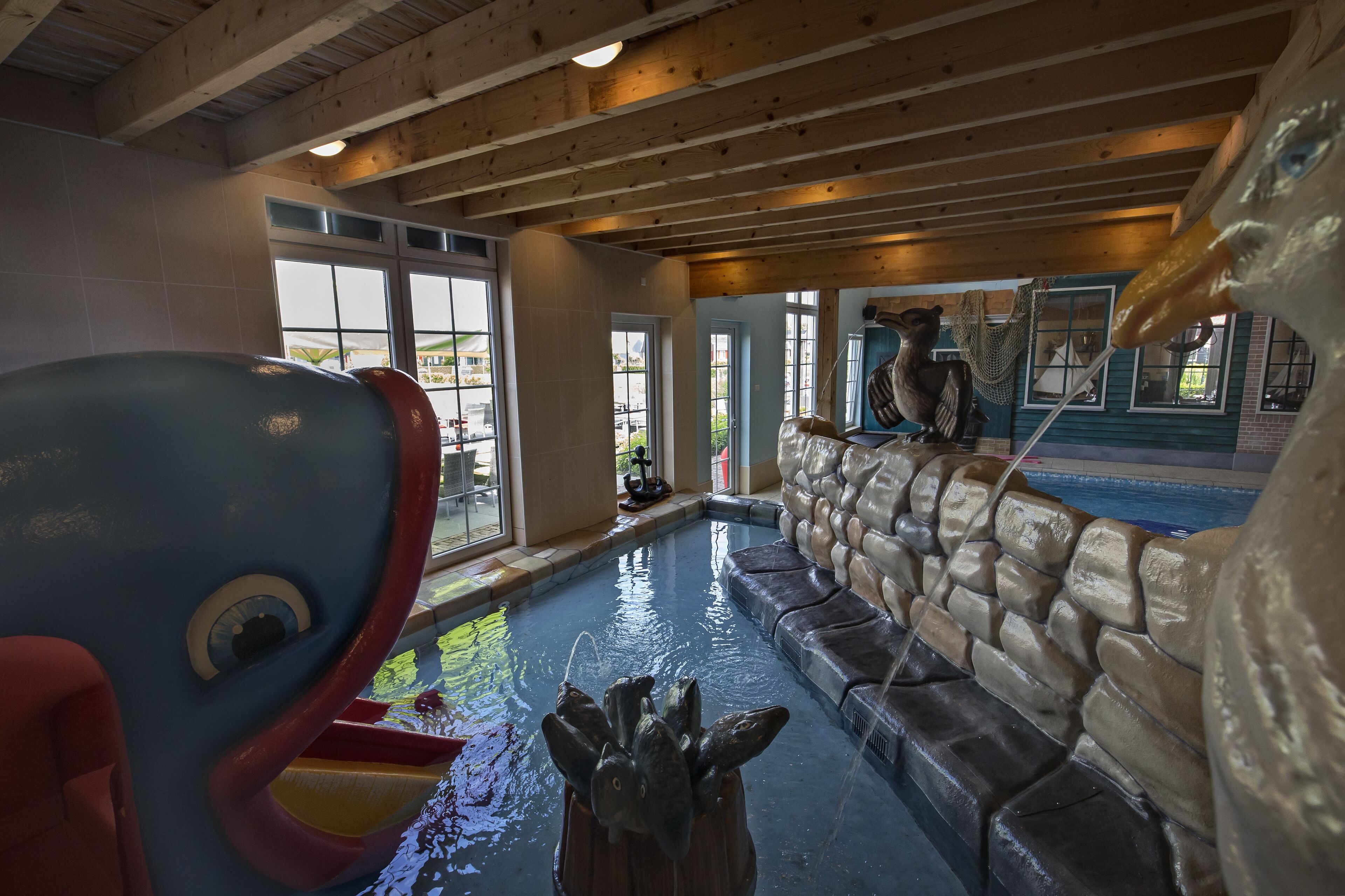 Indoor pool, outdoor pool