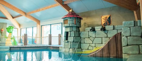 Indoor pool, pool loungers