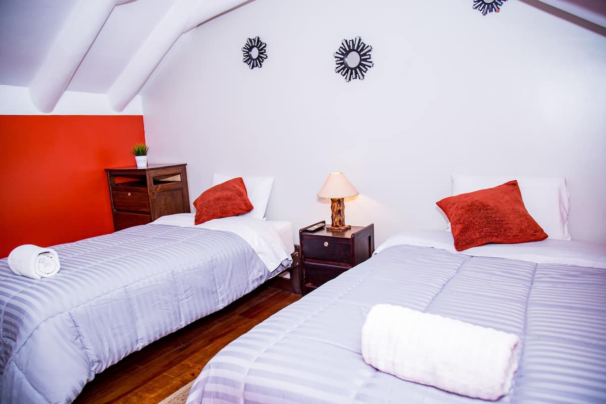 Wifi gratis y ropa de cama