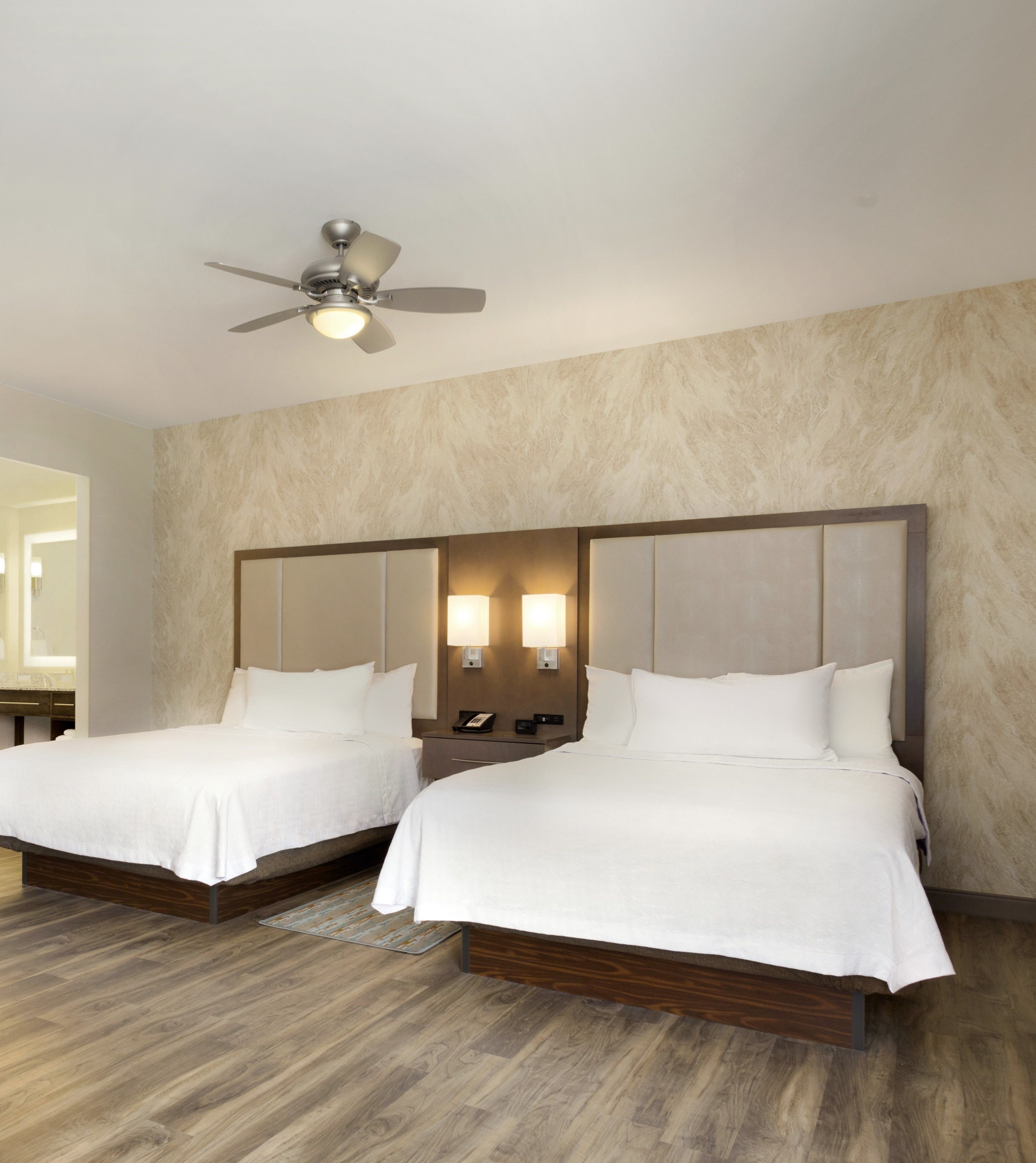 suite, 2 queen beds, accessible, bathtub | blackout curtains, iron/ironing board, free wifi, bed sheets