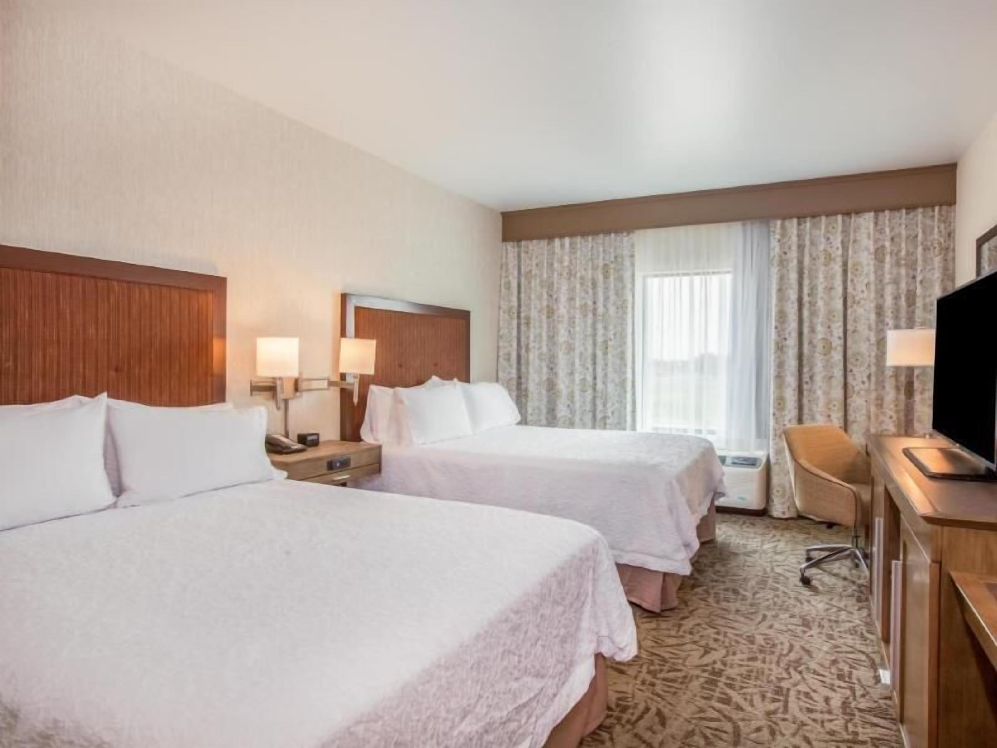 In-room safe, desk, laptop workspace, blackout drapes