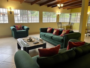 Sala de estar en el lobby
