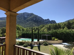 Vista desde la propiedad