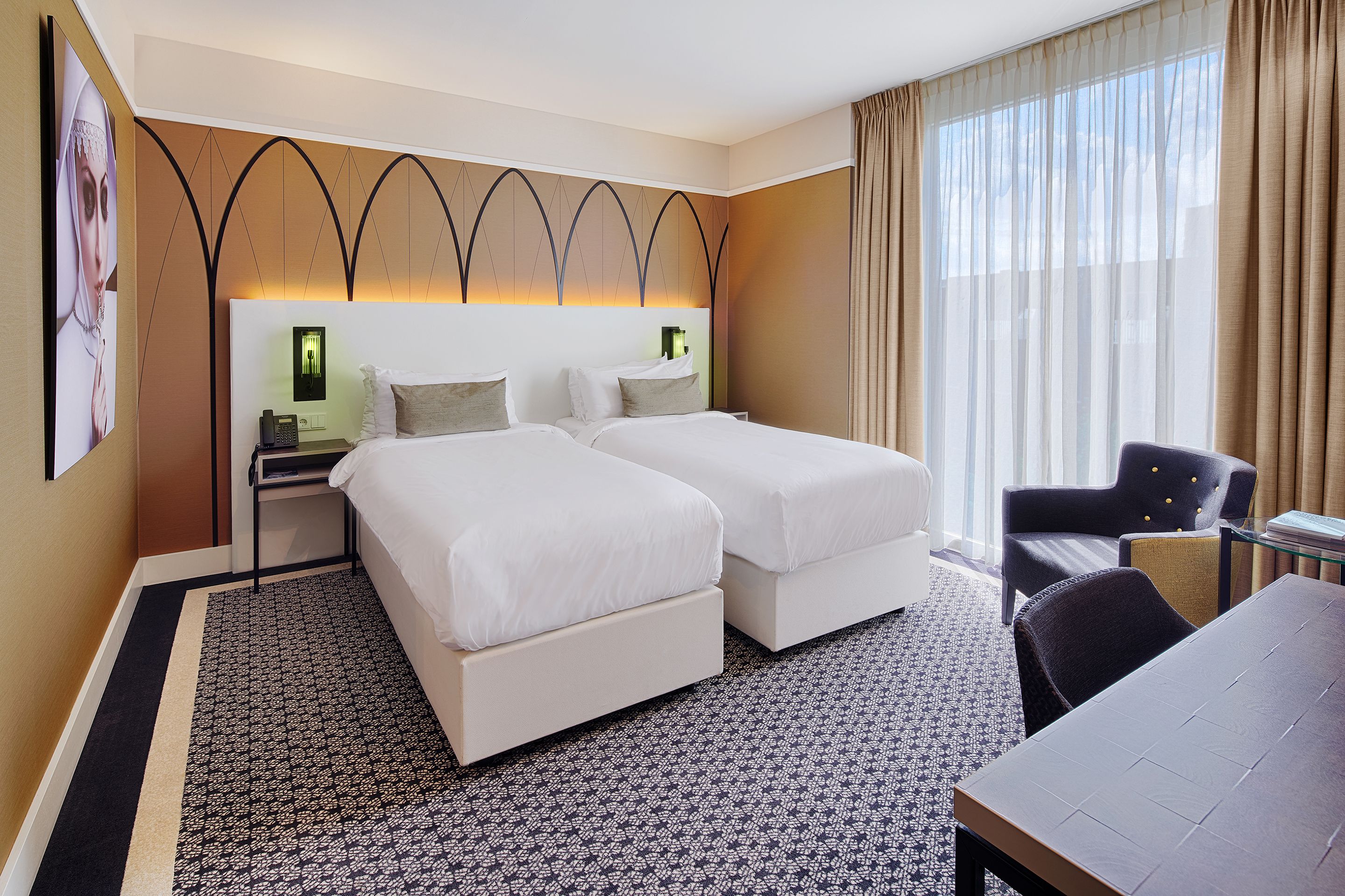 Chambre Supérieure, 2 lits une place | Minibar, coffres-forts dans les chambres, décoration personnalisée